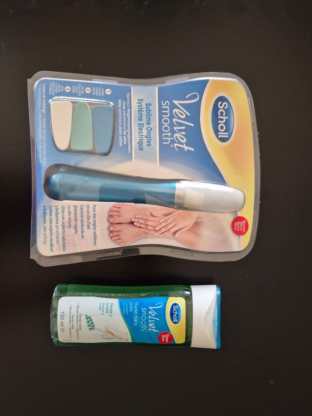 Lima electronica uñas Velvet Smooth.