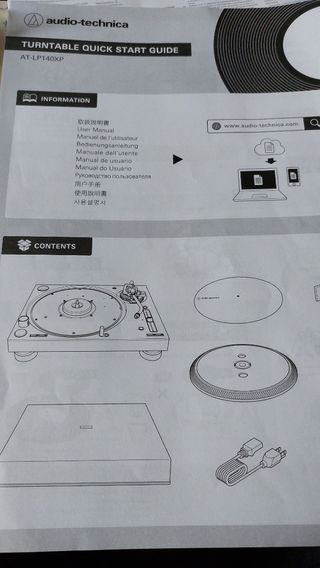 2 PLATOS AUDIO-TECHNICA AT-LP 140XP