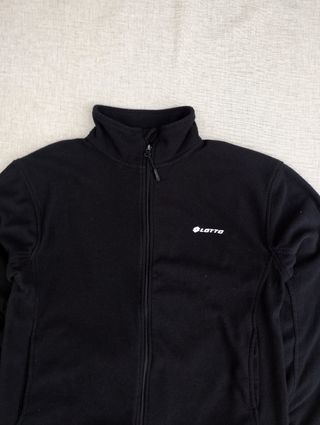Lotto fleece lining vintage embroidered