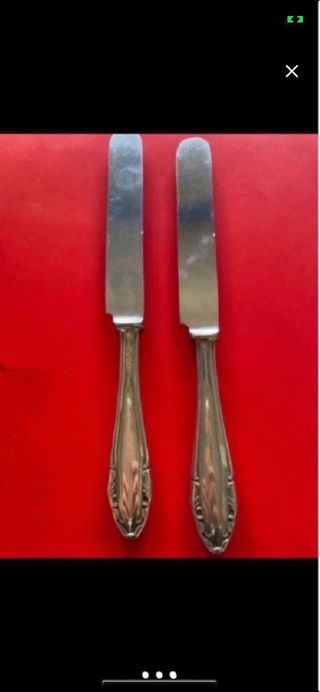 Juego de cubiertos antiguos plata Meneses