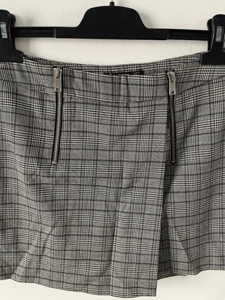 Falda pantalón estampada Stradivarius