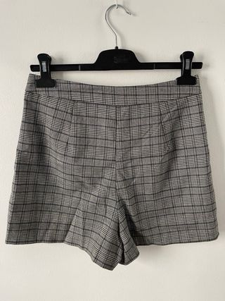 Falda pantalón estampada Stradivarius