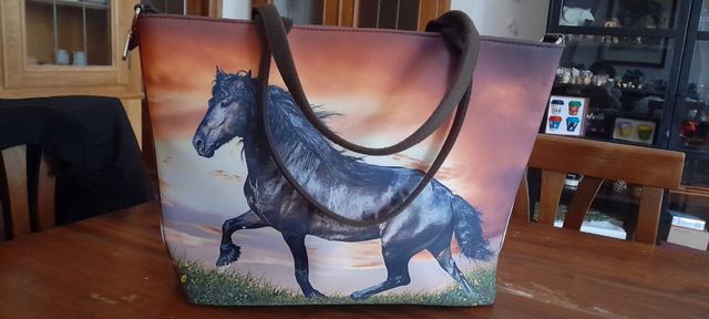 Borsa con cavallo