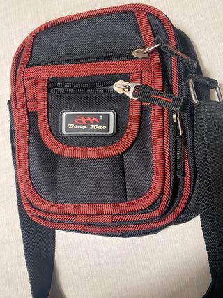 borsello marsupio piccolo a tracolla nero