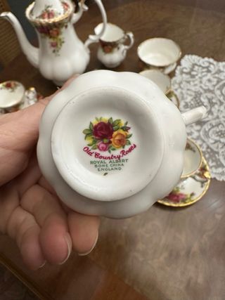 Juego de cafe/te royal albert Old country roses