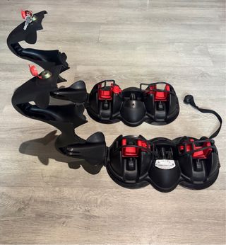 Portaesquis tabla snowboard magnético porta esquis