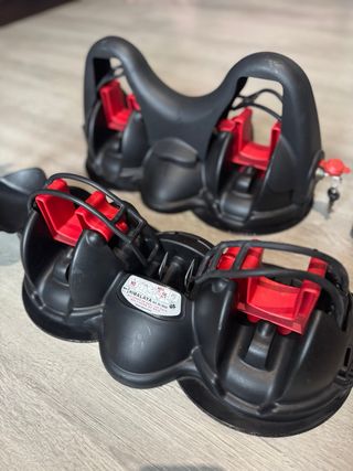 Portaesquis tabla snowboard magnético porta esquis