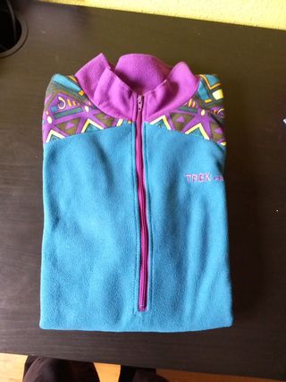 Maillot Trek USA polar mujer vintage