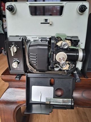 Projecteur Super 8 Elmo ST 600 Son cinema films 8mm ancien (Gebraucht