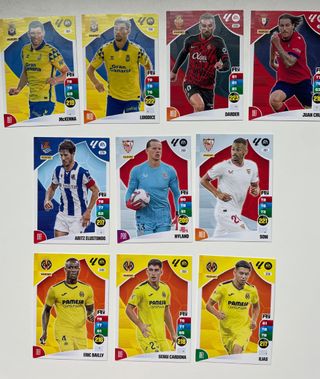 CROMOS ADRENALYN 24-25