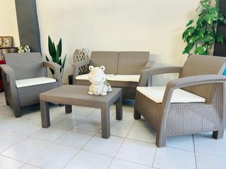Conjunto terraza y jardin barato