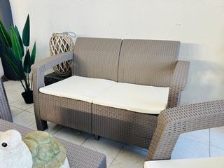 Conjunto terraza y jardin barato
