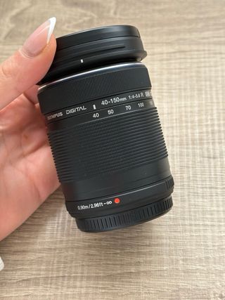 CÁMARA OLYMPUS OMD EM10 Mark II  2 OBJETIVOS  ACCE