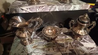 Juego de café antiguo