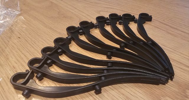 Pack de 10 ganchos de fijación