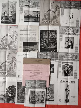 REVISTAS ANTIGUAS RELIGIOSAS FRANCISCANAS AÑO 1955