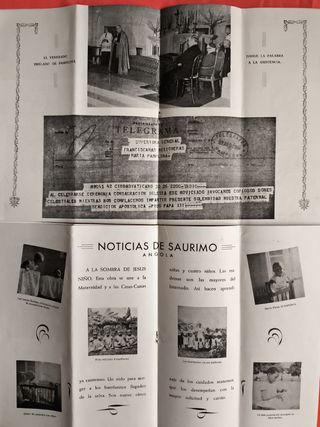 REVISTAS ANTIGUAS RELIGIOSAS FRANCISCANAS AÑO 1955