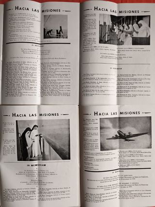 REVISTAS ANTIGUAS RELIGIOSAS FRANCISCANAS AÑO 1955