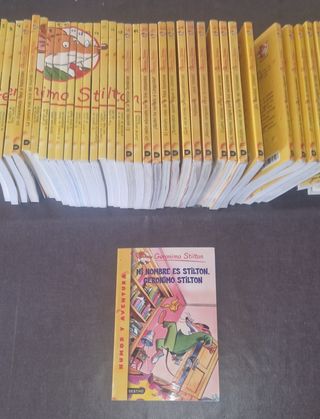 Geronimo Stilton colección.