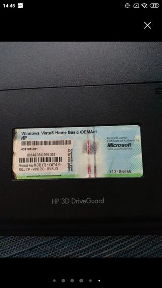 Portatil HP Compaq 6735s