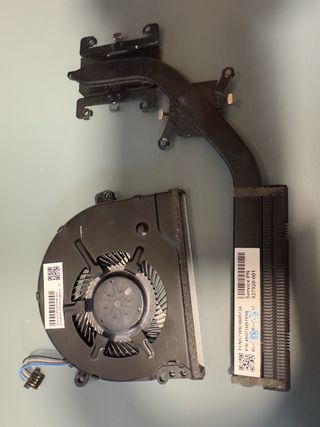 Placa base y componentes portatil HP