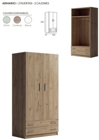 Armario 3 puertas 199