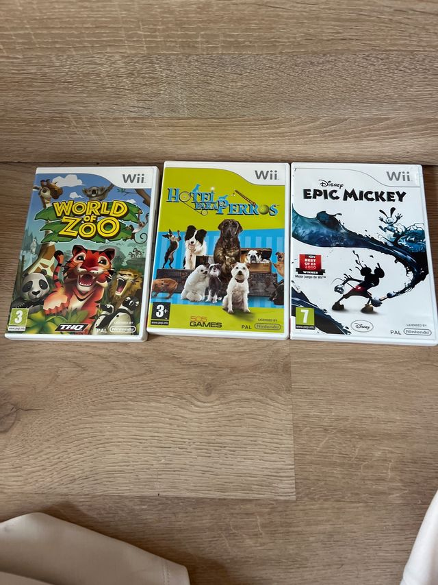 Lote juegos wii