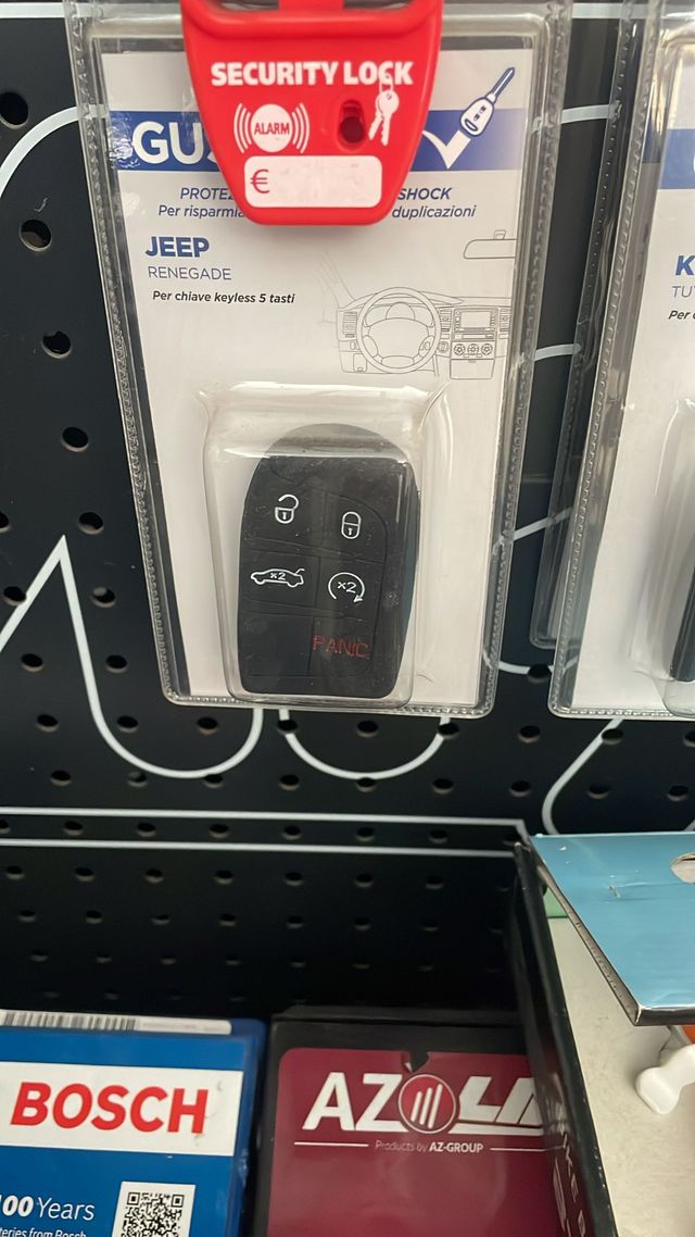 COVER GUSCIO CHIAVE TELECOMANDO FIAT 500 RENAGADE