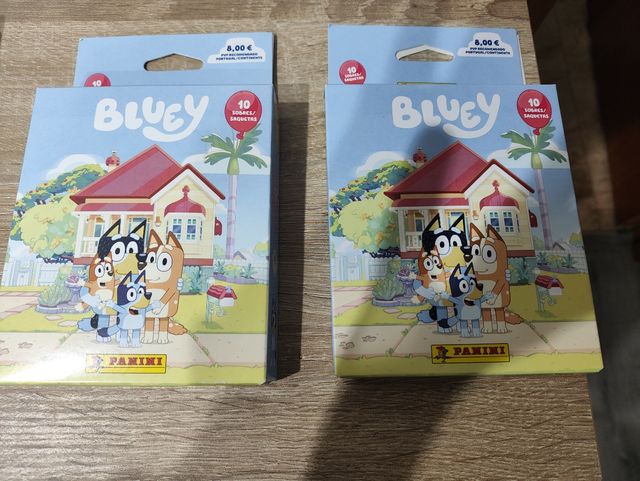 2 Cajas de cromos Bluey