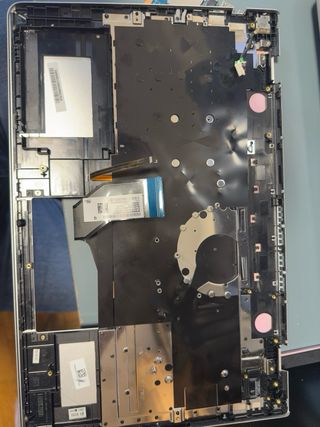 Pantalla y teclado Hp