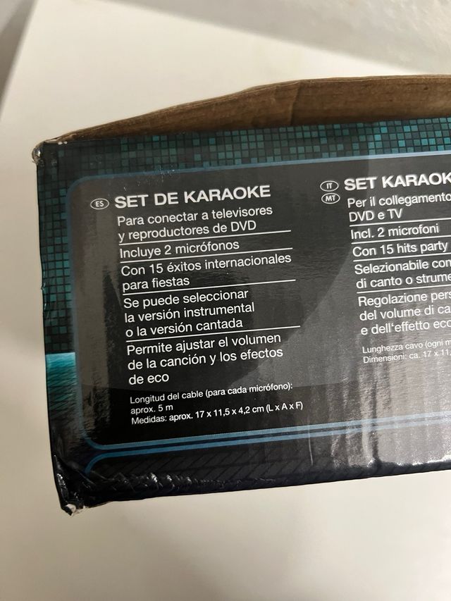 Karaoke completo a estrenar