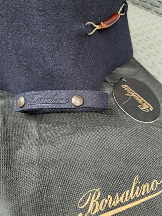 Cappello Borsalino donna blu notte