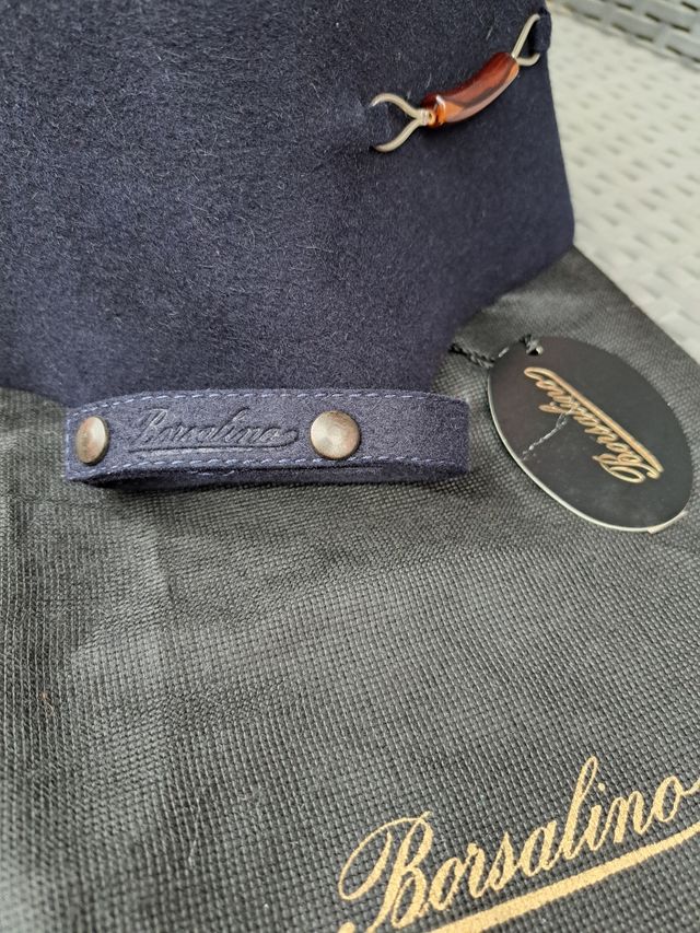 Cappello Borsalino donna blu notte