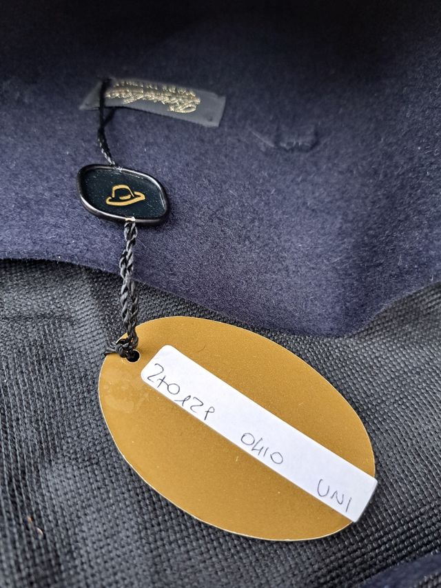 Cappello Borsalino donna blu notte