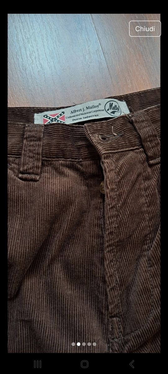 Malloy pantaloni uomo