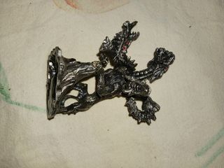 Warhammer n.3 miniature di mostri in metallo