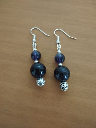Pendientes amatista 