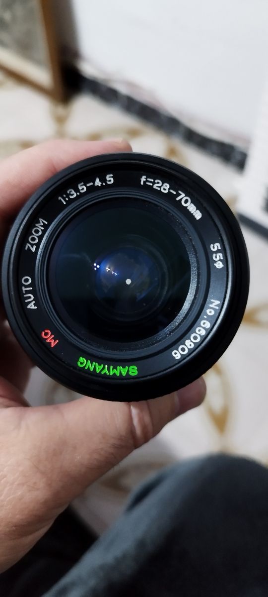 Objetivos SAMYANG para zenit.