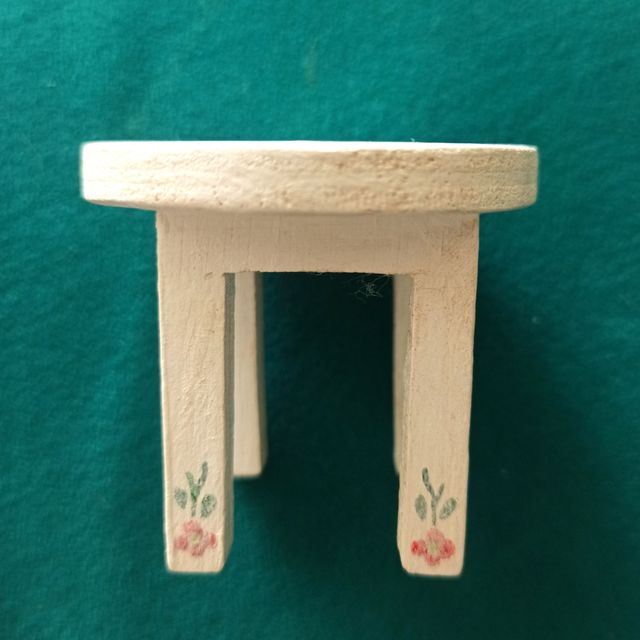 Dollhouse mesa y accesorios