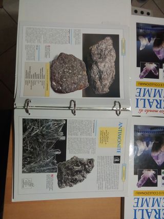 Collezione di minerali e gemme DeAgostini del 1990