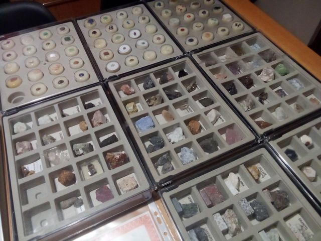 Collezione di minerali e gemme DeAgostini del 1990