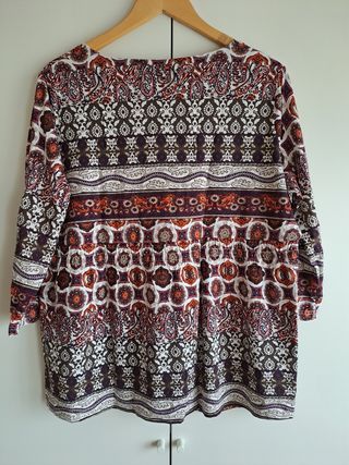 Camiseta estampada manga francesa. 52-56