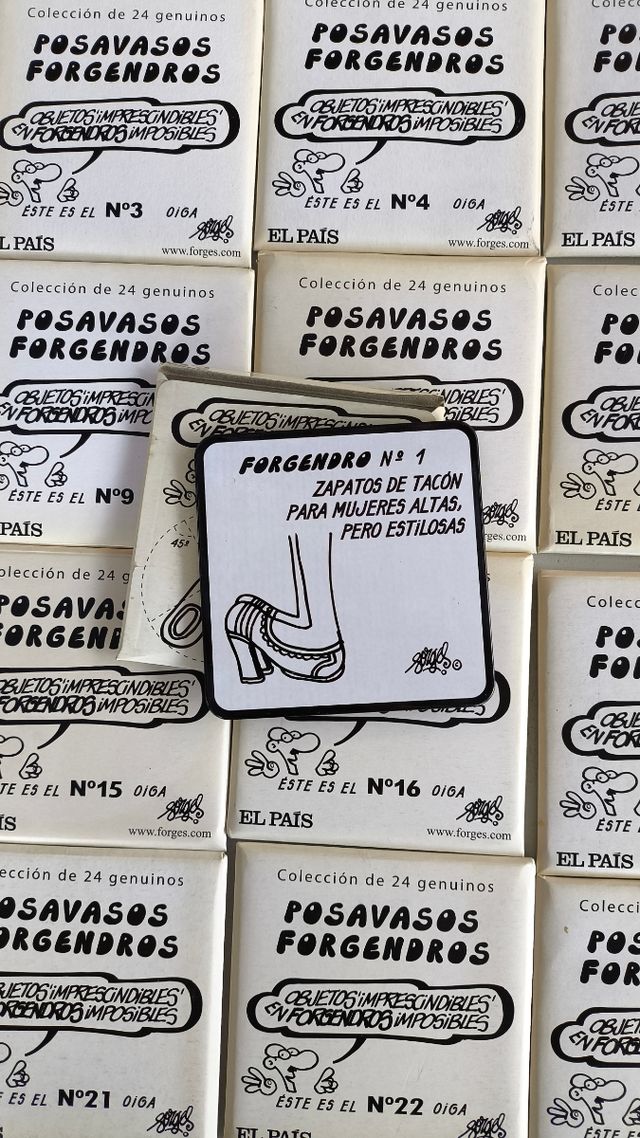 Colección 24 posavasos Forges
