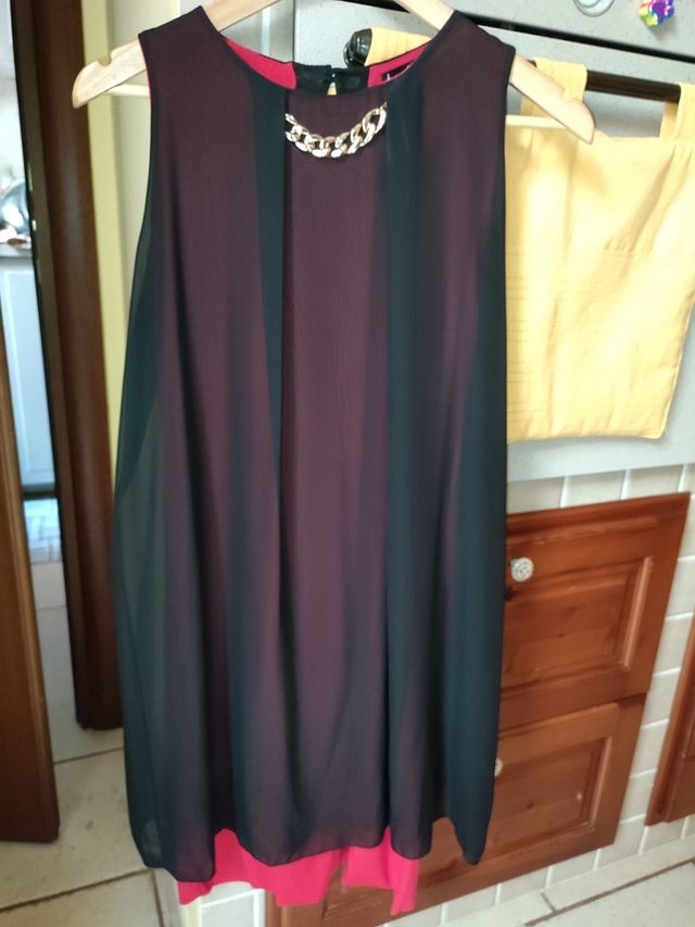 Abito elegante donna con stola