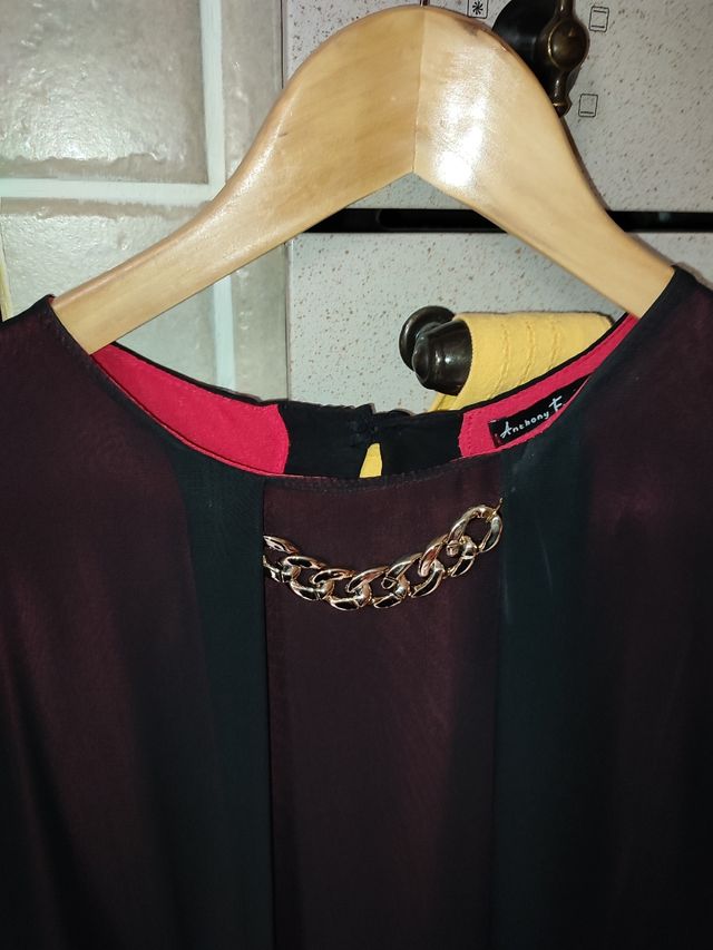 Abito elegante donna con stola