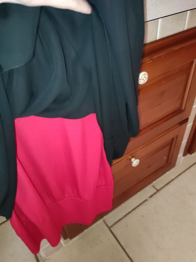 Abito elegante donna con stola