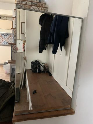 Lavabo , mueble y espejo