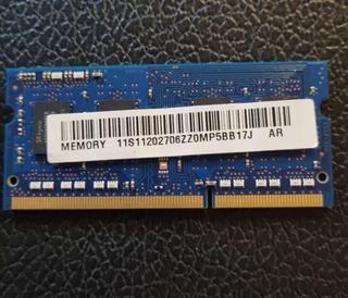RAM DDR3 SODIMM PC3L-12800S (1x4GB)