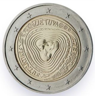 MONEDAS 2 EUROS LITUANIA 2019 