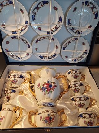Juego de café porcelain exclusivo